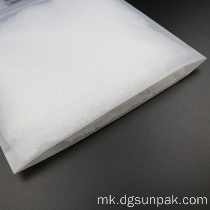 обичај пластична кеса кука матирано заглавие торба за пакување